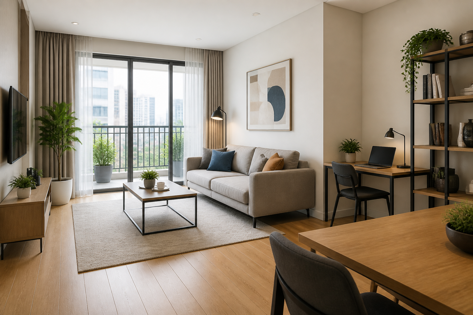 Thuê căn hộ chung cư giá tốt cho người đi làm
