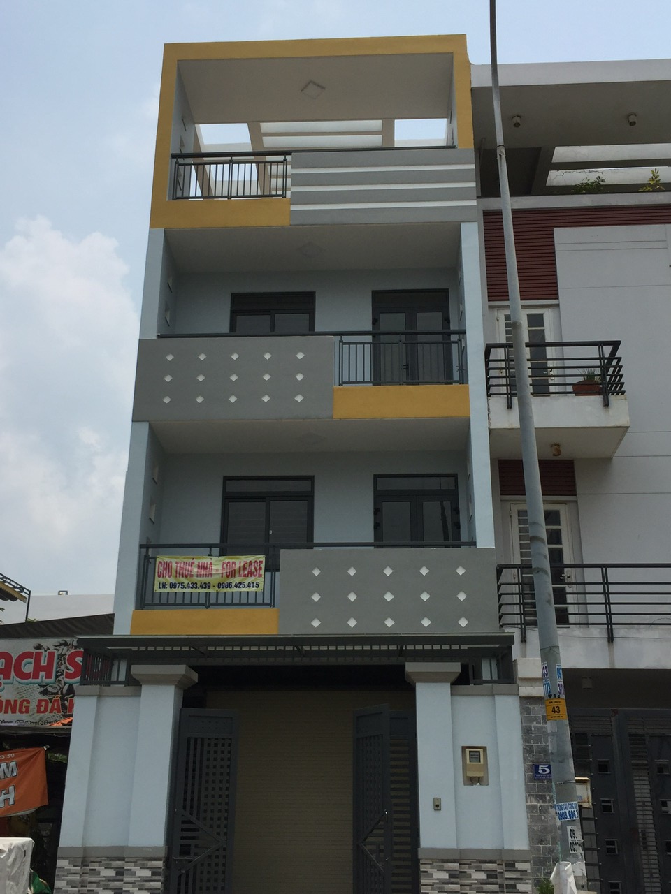 Cho thuê nhà nguyên căn Q.7 Trần Trọng Cung Nam Long 1 trệt 3 lầu, 30 triệu