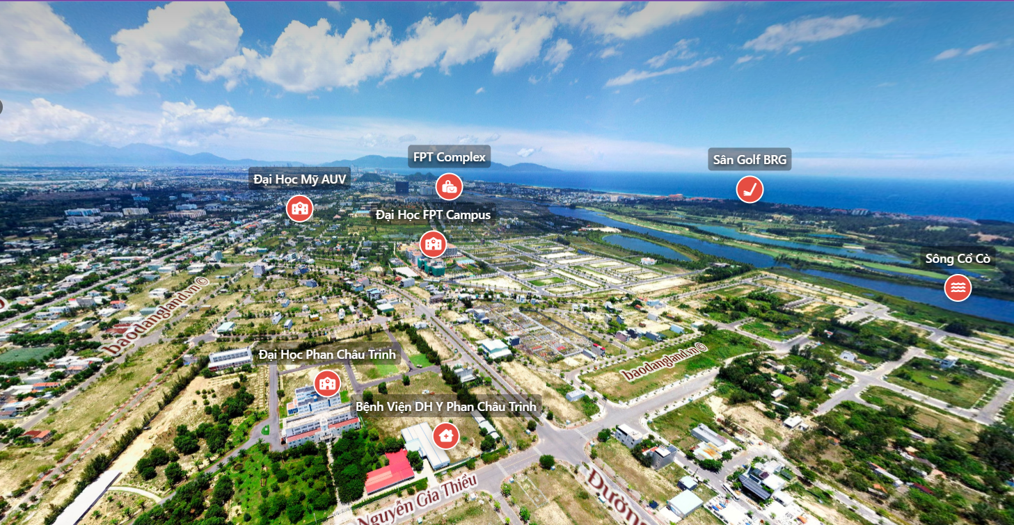 Đất nền FPT CiTy Đà Nẵng chỉ 2 tỷ 4/ nền LH 0963 298 635 để đi xem đất