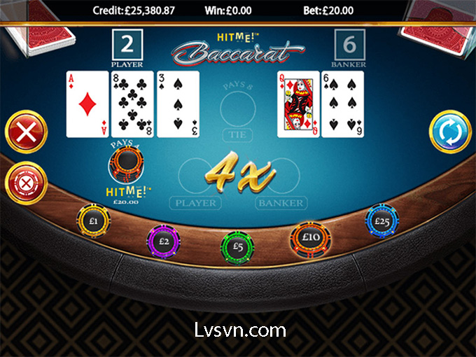 Cách chơi Baccarat online