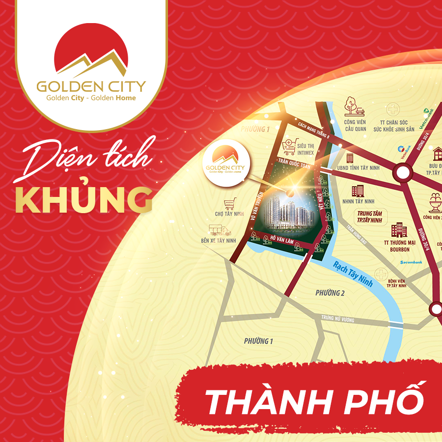 BÁN 5 CĂN NGOẠI GIAO GOLDEN CITY CĂN TẦNG ĐẸP, HỖ TRỢ BANK 4,8%/NĂM TRONG 25 NĂM