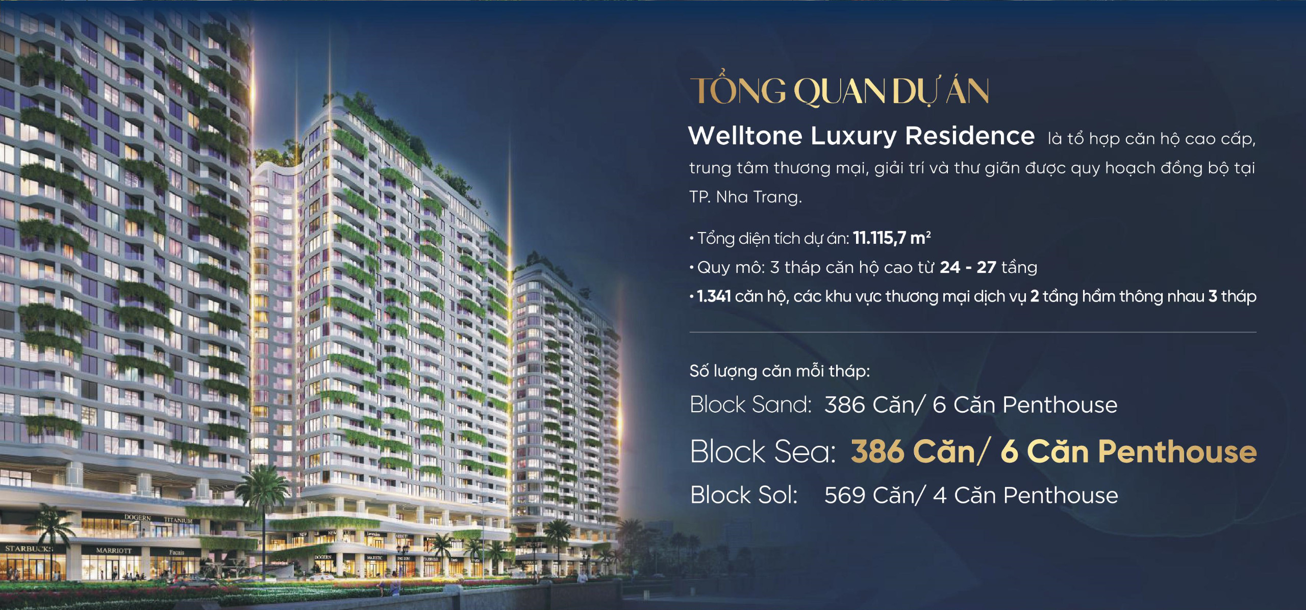 Lý do không nên bỏ lở căn hộ biển cao cấp welltone luxury residence