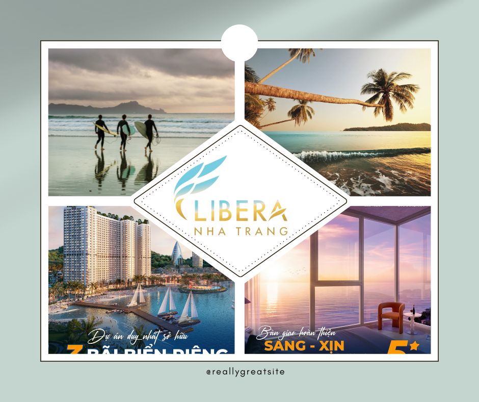 Căn hộ nghỉ dưỡng Libera Nha Trang giúp gia chủ đầu tư an nhàn - sinh lời điều đ