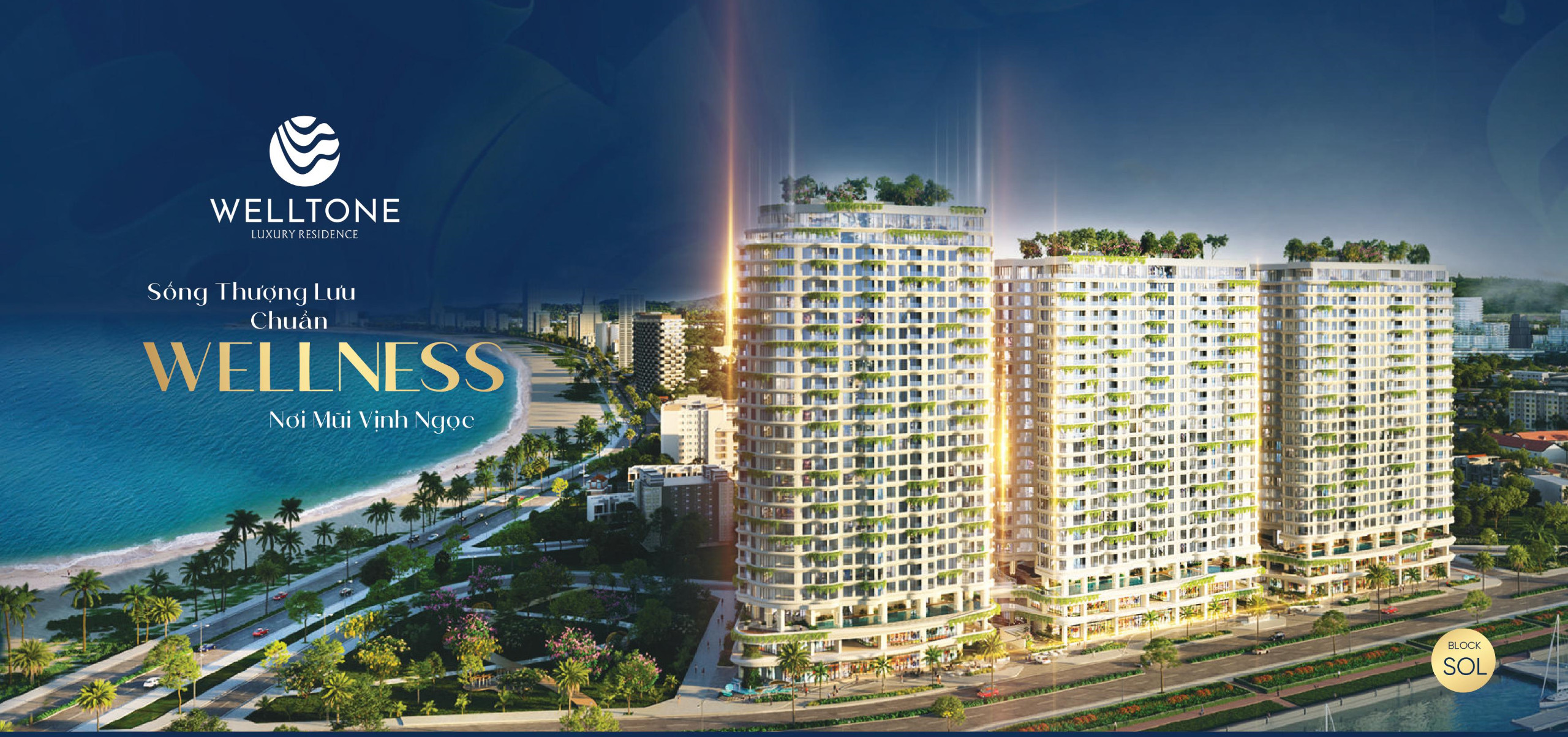 Vị trí căn hộ biển cao cấp sở hữu lâu dài ở Tp Nha Trang