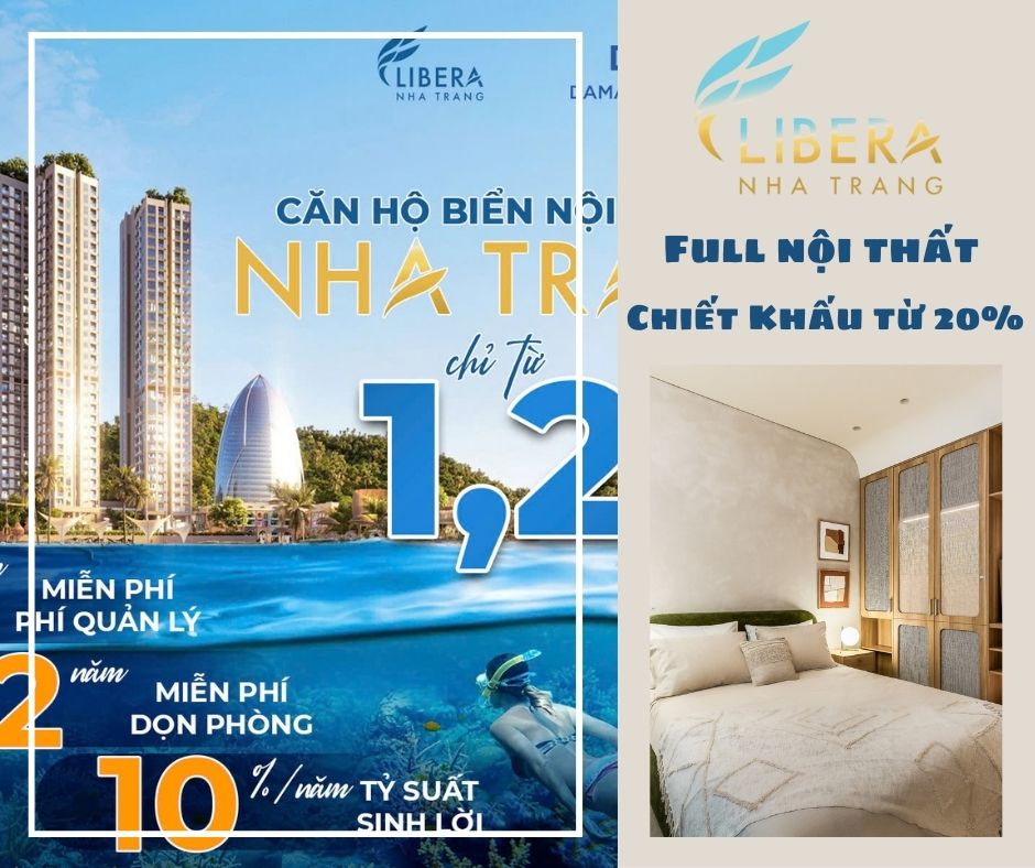Chỉ 1.2Tỷ sở hữu ngay căn hộ nghĩ dưỡng tại Nha Trang có bãi tắm riêng dài từ 2k