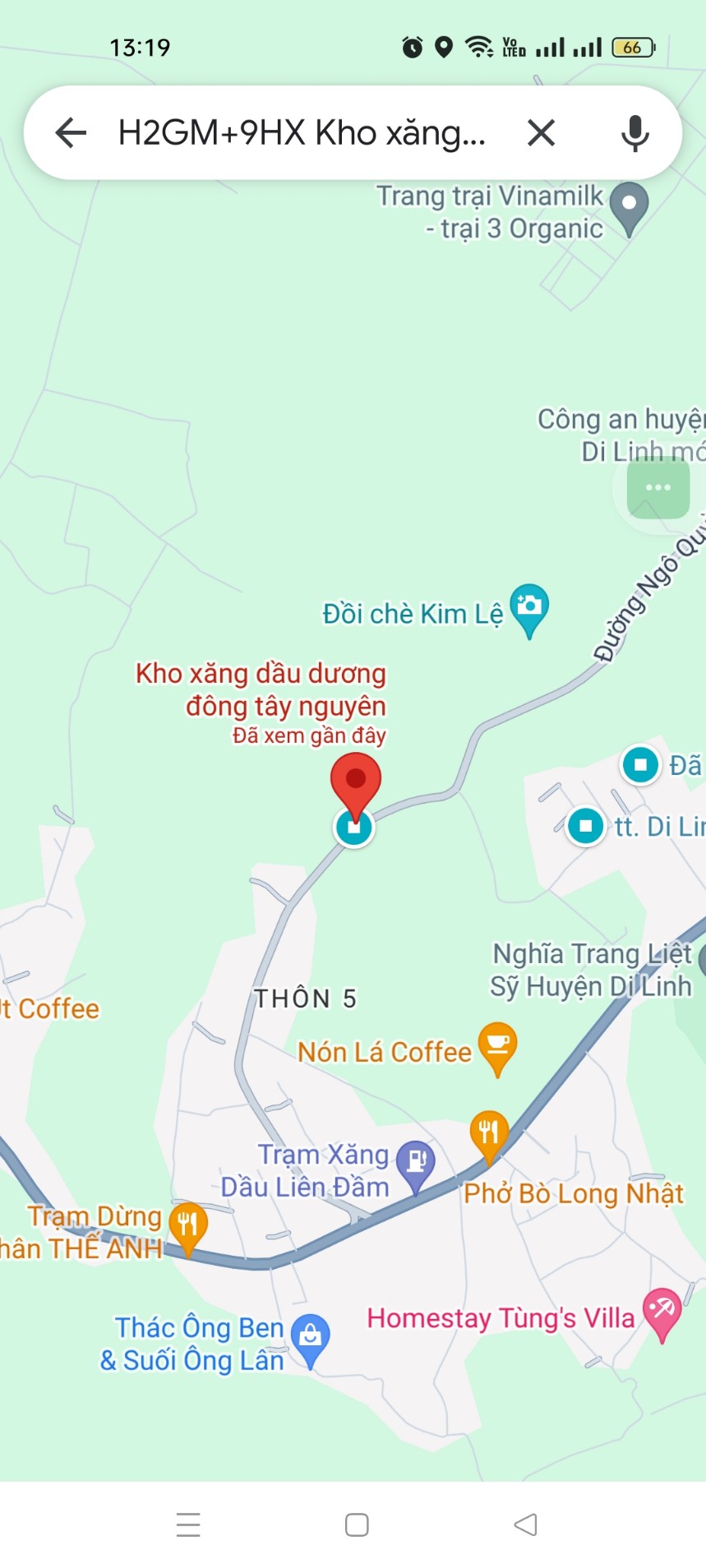 BAN DAT HEM KHO XANG NGO QUYEN DI LINH LAM DONG