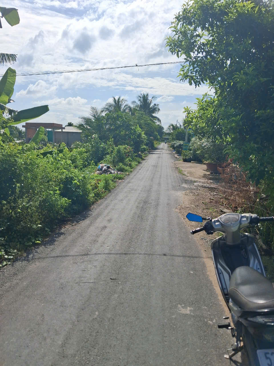 LÔ ĐẤT  MẶT TIỀN NHỰA. Tân Thuận Bình-Chợ Gạo. Rộng 500m2 có 200 thổ. Chốt 860 t