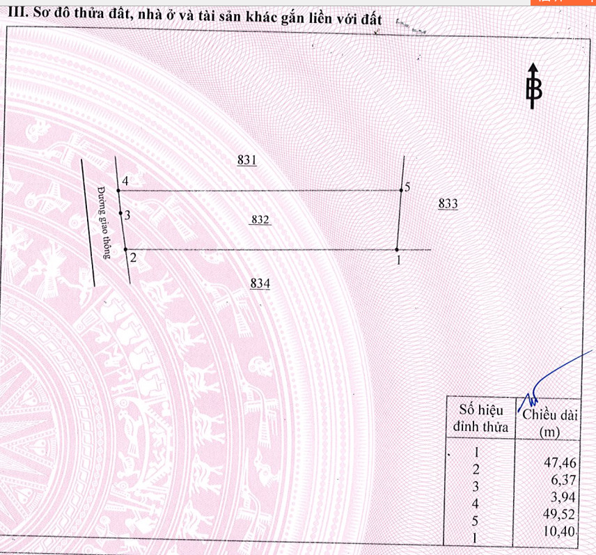 500m2 đất sổ hồng riêng (10*50), P.Bảo Vinh, TP. Long Khánh
