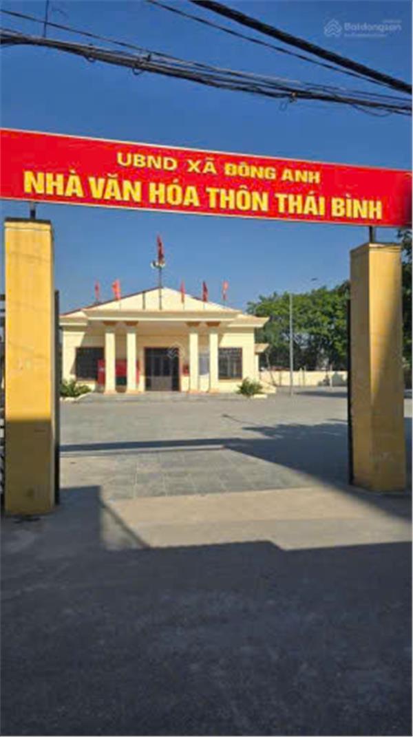 BÁN ĐẤT TẶNG NHÀ CẤP 4 2 TẦNG - THÁI BÌNH( MAI LÂM - ĐÔNG ANH) - CAMRY VÀO TẬN