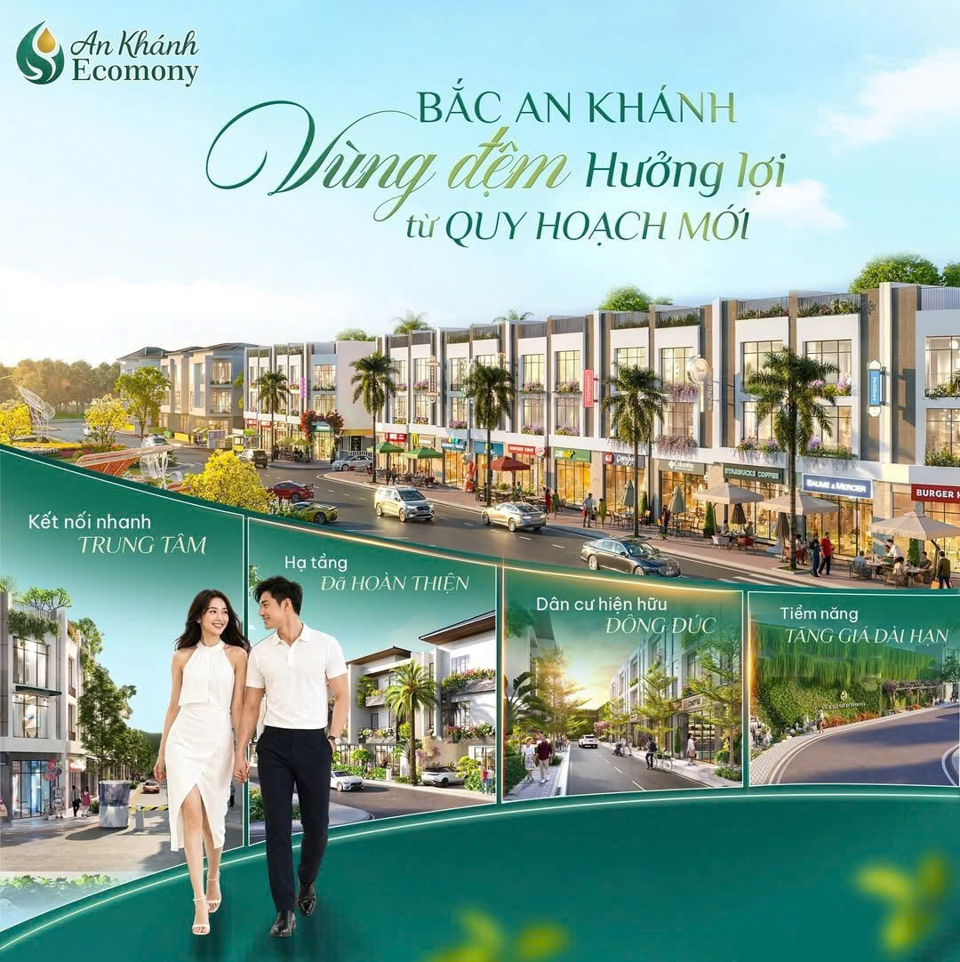 Lô liền kề 109m², tọa lạc ngay trong KĐT Bắc An Khánh, đường rộng 36m, vị trí