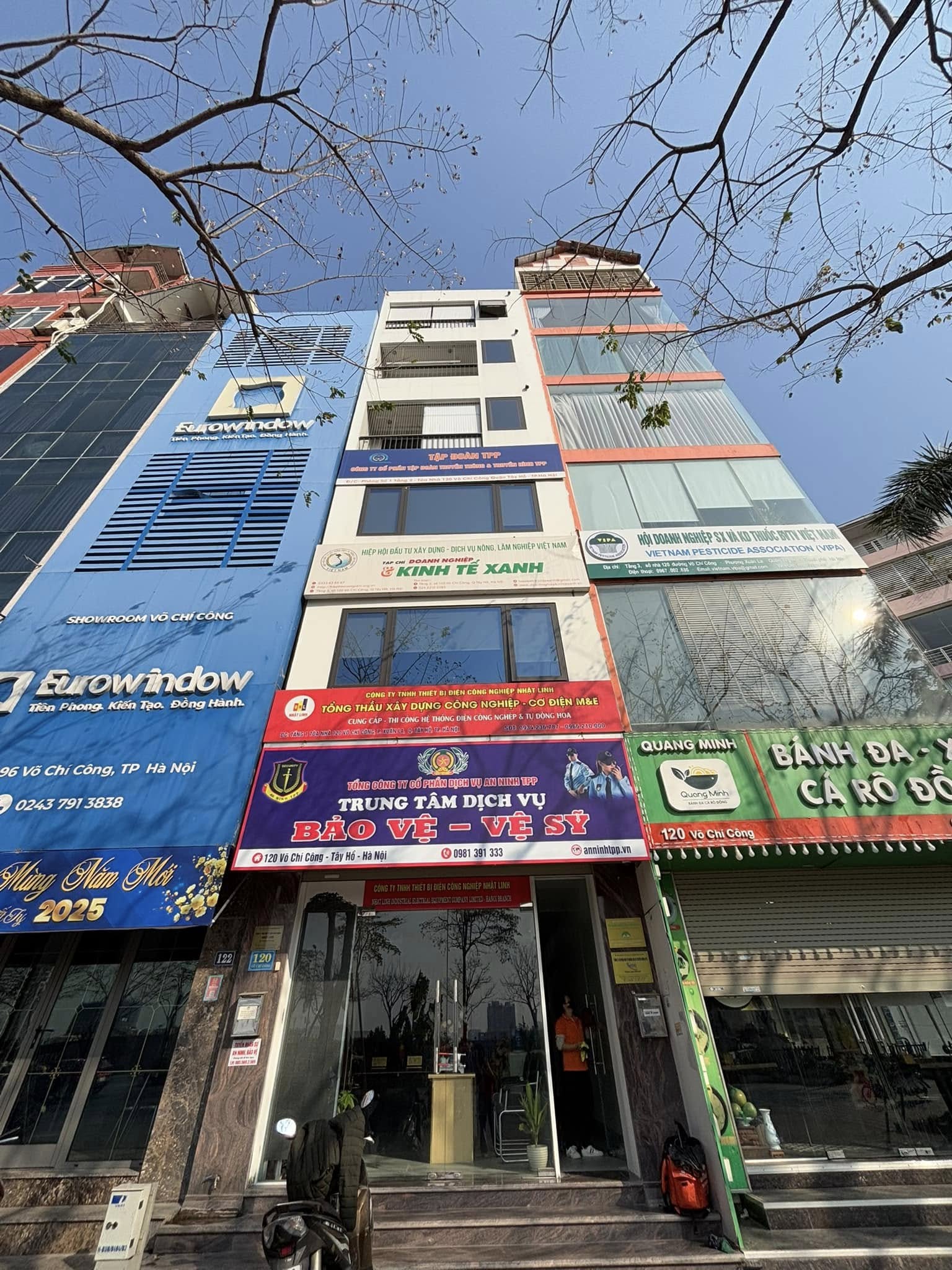 CHO THUÊ MBKD - 120 VÕ CHÍ CÔNG, TÂY HỒ