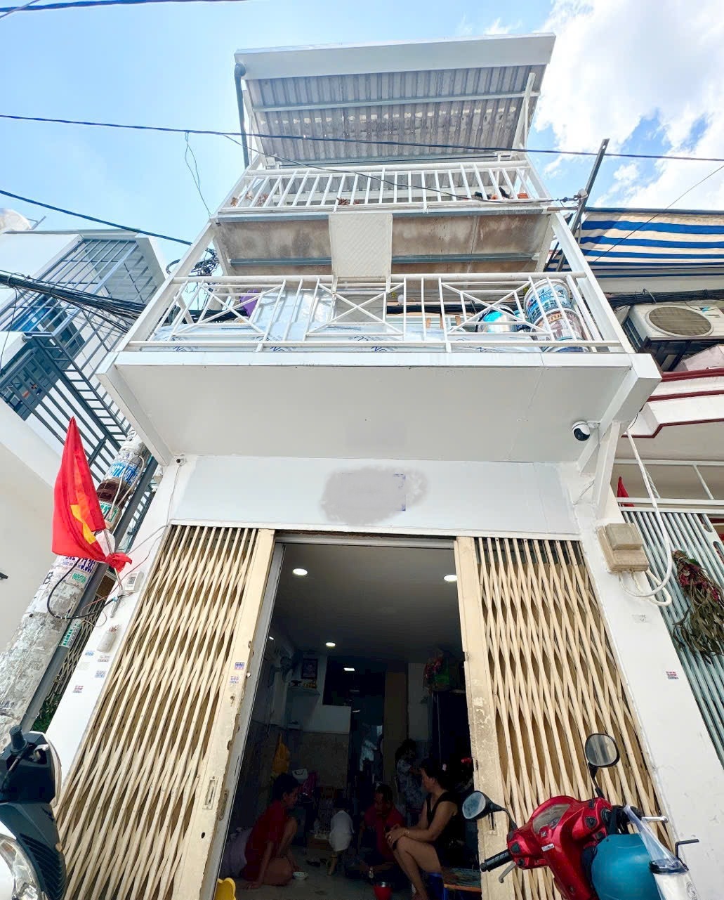 Nhà góc 2mt hẻm đường 3B,Bình Hưng Hòa A,Bình Tân dt 21m2 2 lầu 3pn 2wc giá 2ty5