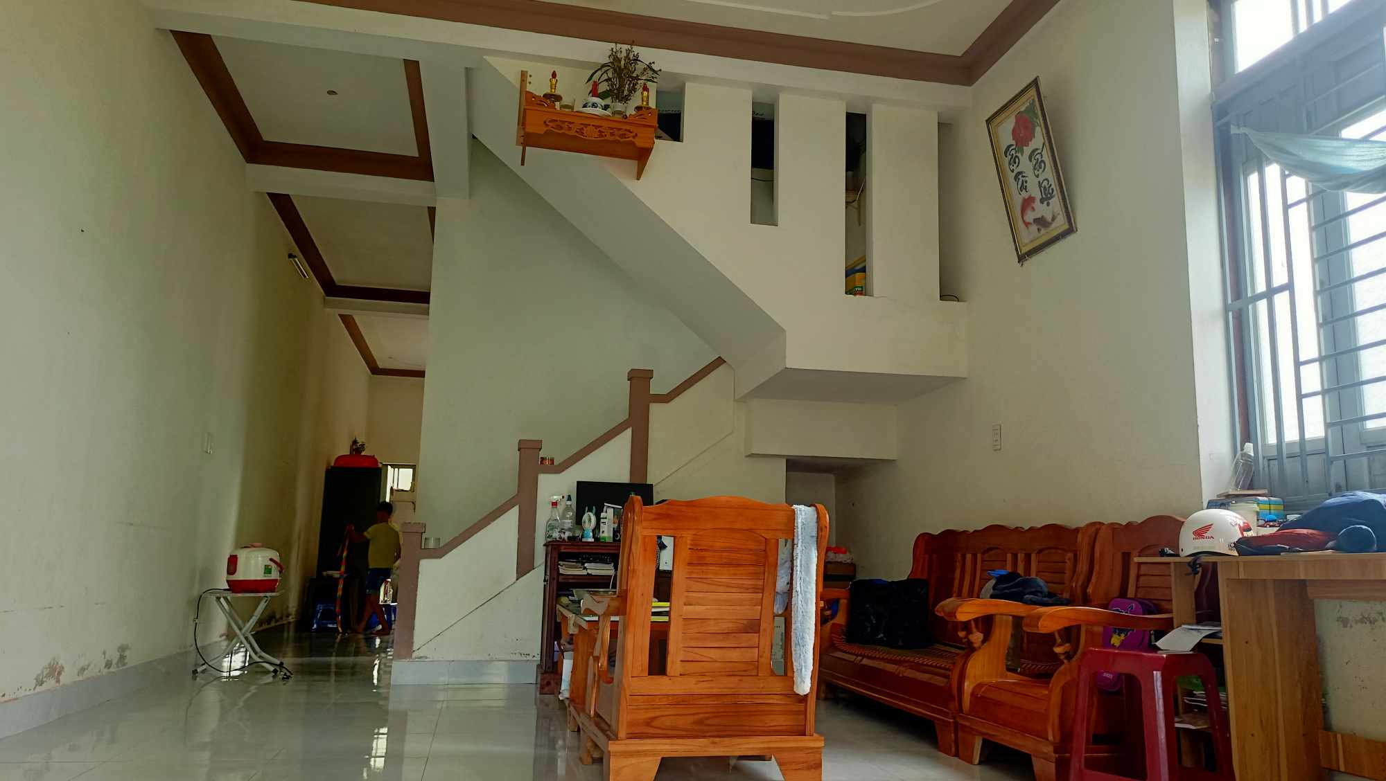 Bán nhà  2 tầng với 3 PN khu TDC làng chài, dt 200mv, giá 6ty