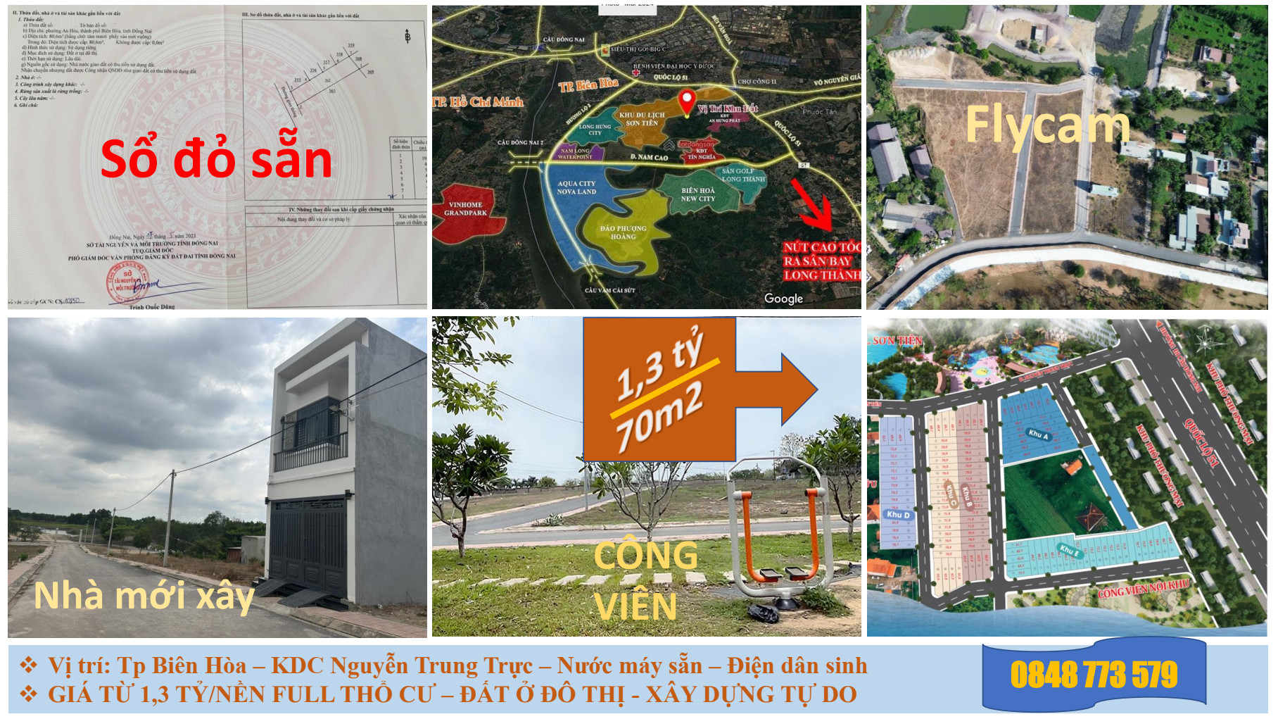 ĐẤT THÀNH PHỐ BIÊN HÒA GIÁ CHỈ TỪ 1,4 TỶ FULL THỔ