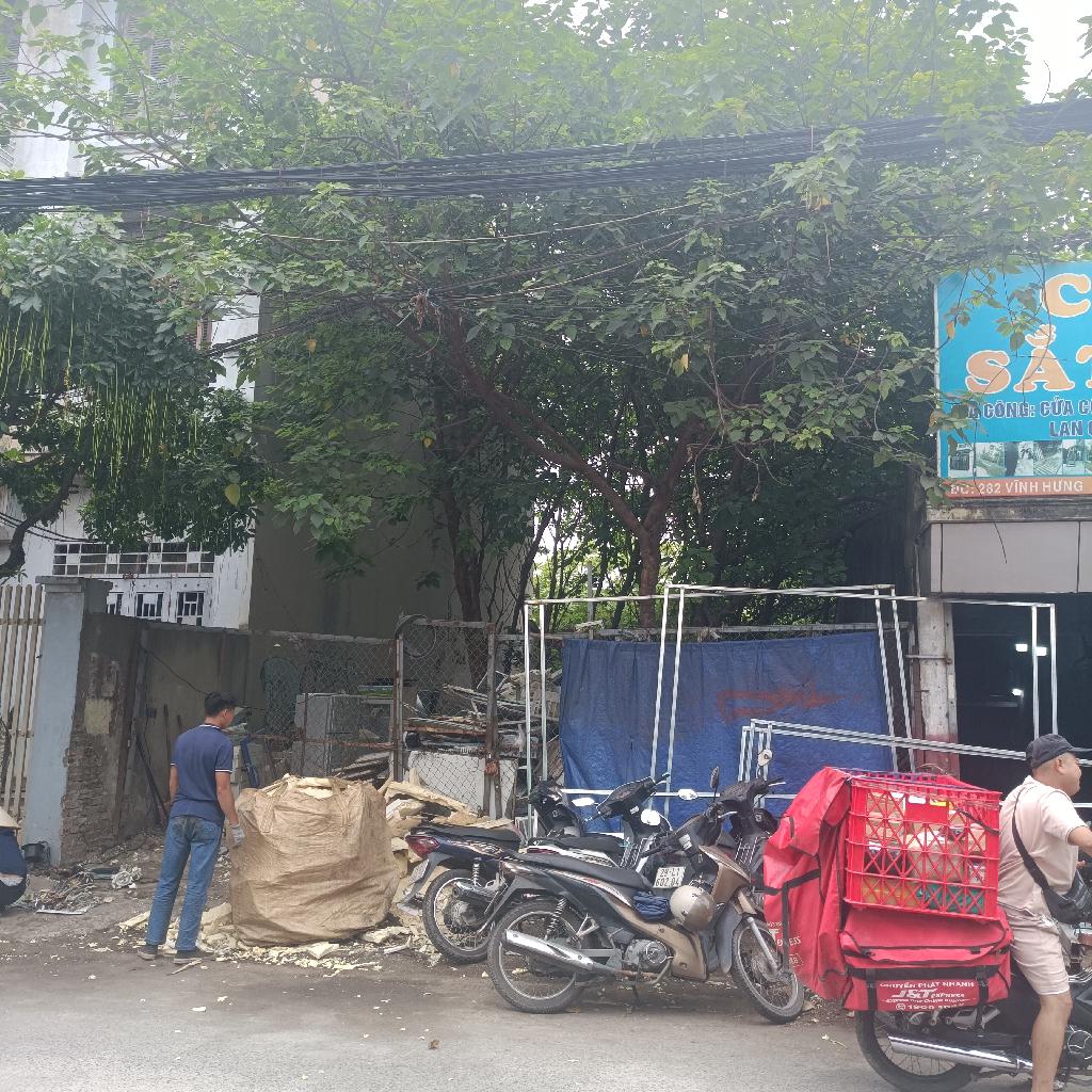 Bán đất mặt phố vĩnh hưng 136M hoàng mai