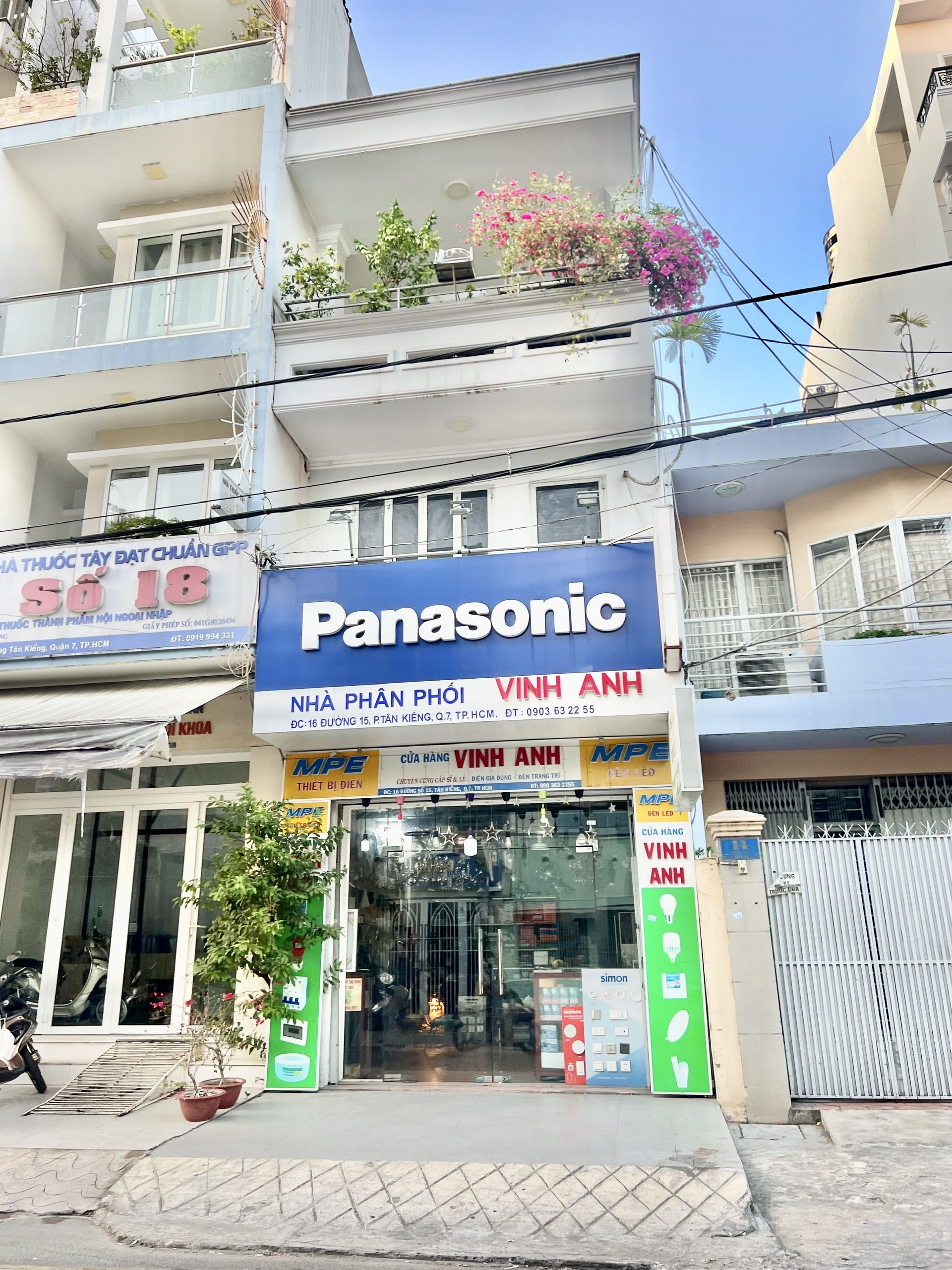 NHÀ 2 LẦU MT ĐS 15 TÂN KIỂNG Q7