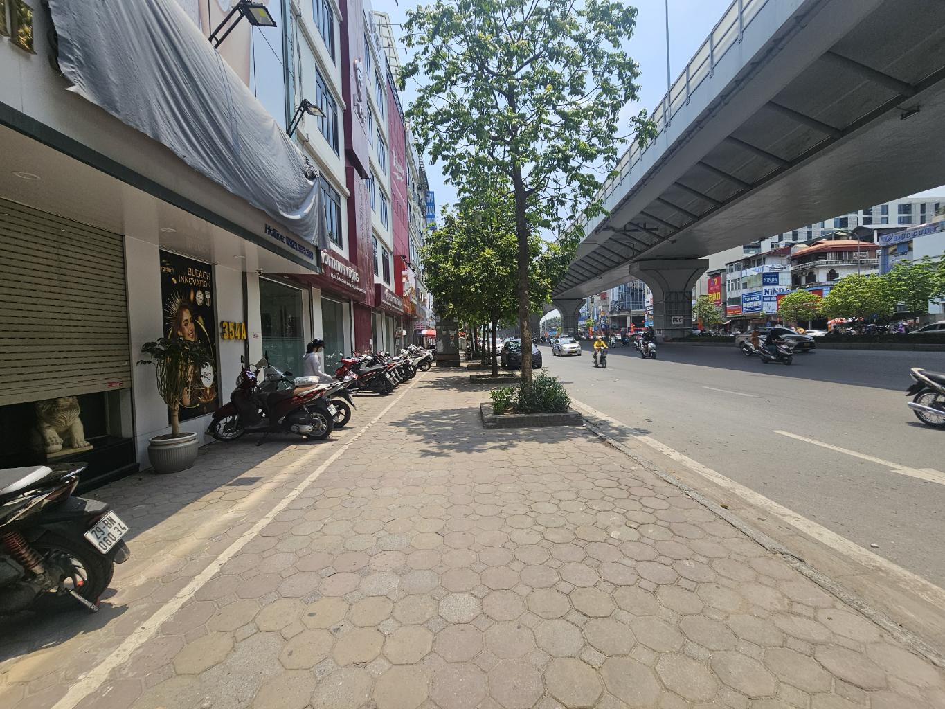 Mặt phố minh khai bán 90M đất lô góc hai bà trưng