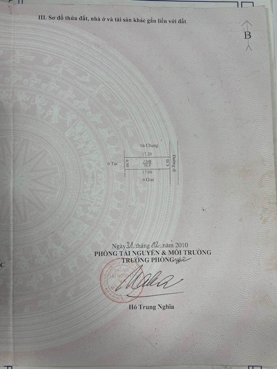 BÁN ĐẤT KHU VỰC TRUNG TÂM AN KHÁNH CÁCH MẶT PHỐ 120M