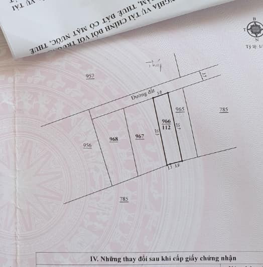 BÁN ĐẤT NỀN 5mx23m 75m2 THỔ CƯ.950tr.Thạnh Mỹ.Đơn Dương