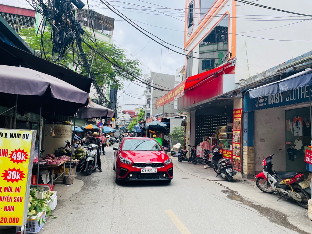 Bán đất mặt phố nam dư 69M hoàng mai