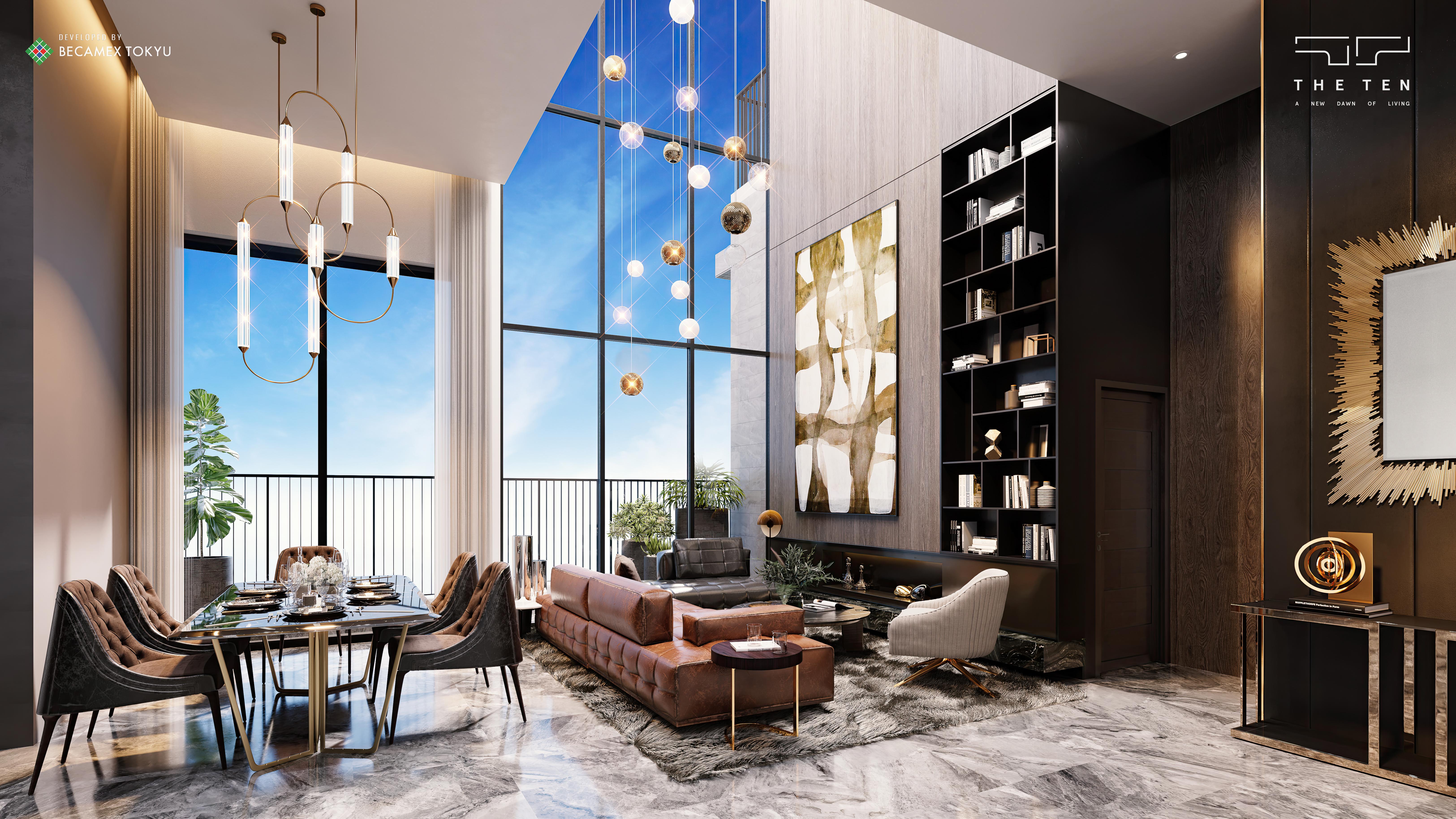 Bán Duplex 168m2-căn hộ thượng lưu The TEN 12tỷ có sổ hồng cho người nước ngoài