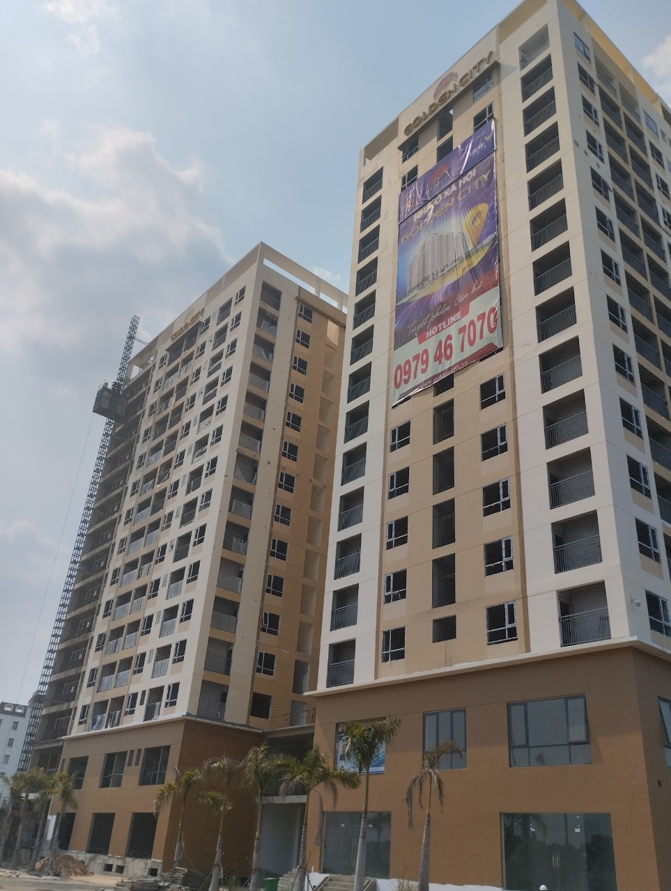 Bán 5 căn ngoại giao Golden City căn tầng đẹp, hỗ trợ bank 4,8%/năm trong 25 năm