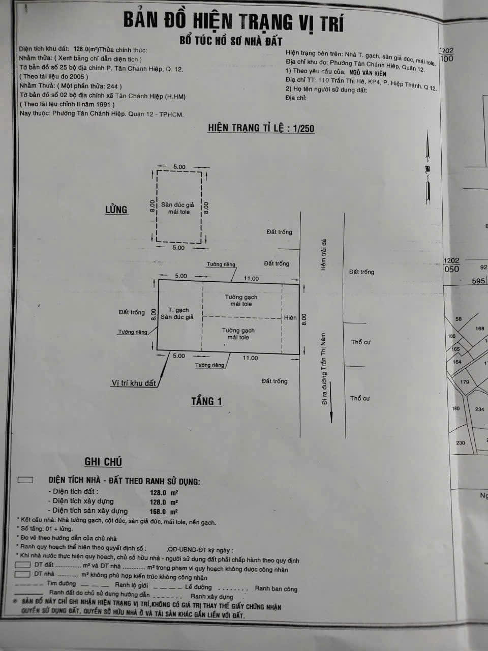 Chỉ cần nhỉnh 1 tỷ có ngay nhà to 4mx17m ngay tân chánh hiệp q12