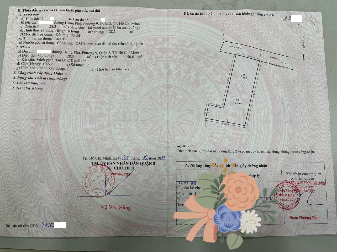 Hơn 2 tỷ có ngay nhà nở hậu, rộng 90m2 Hưng Phú Quận 8, liền kề Quận 1,5