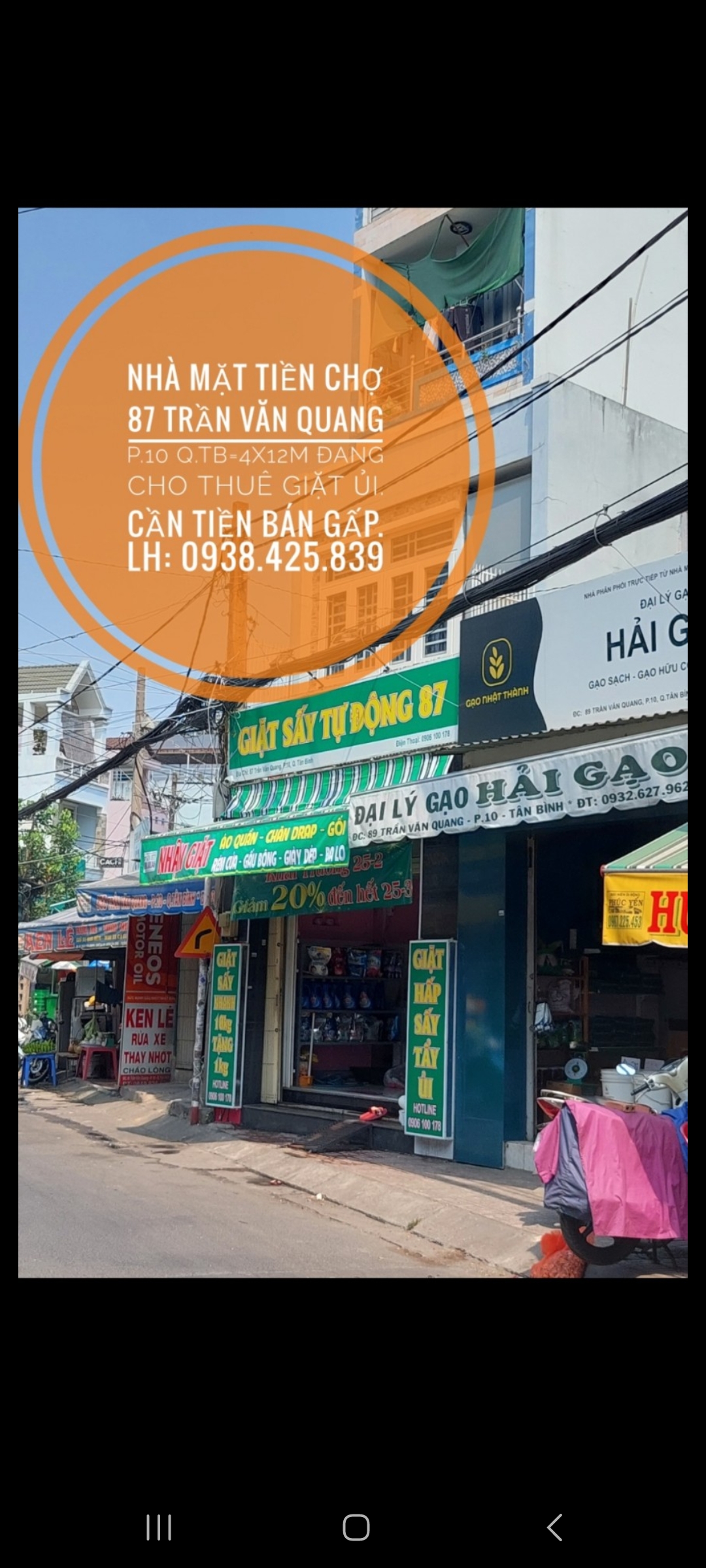 Nhà mặt tiền- Bán Lỗ- Ngay chợ TVQ