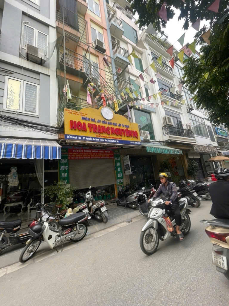 Bán nhà phân lô nguyễn an ninh 5 tầng ô chờ thang máy ô tô tránh kinh doanh HM