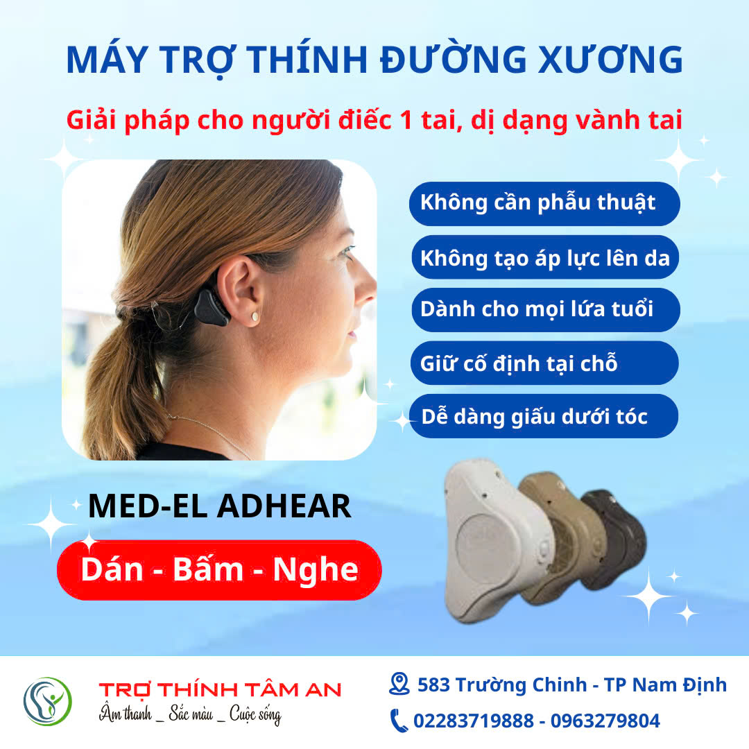 Máy trợ thính đường xương MED-EL ADHEAR