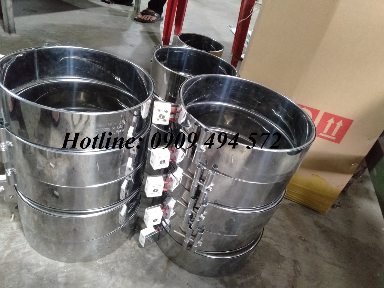Điện trở vòng áo inox