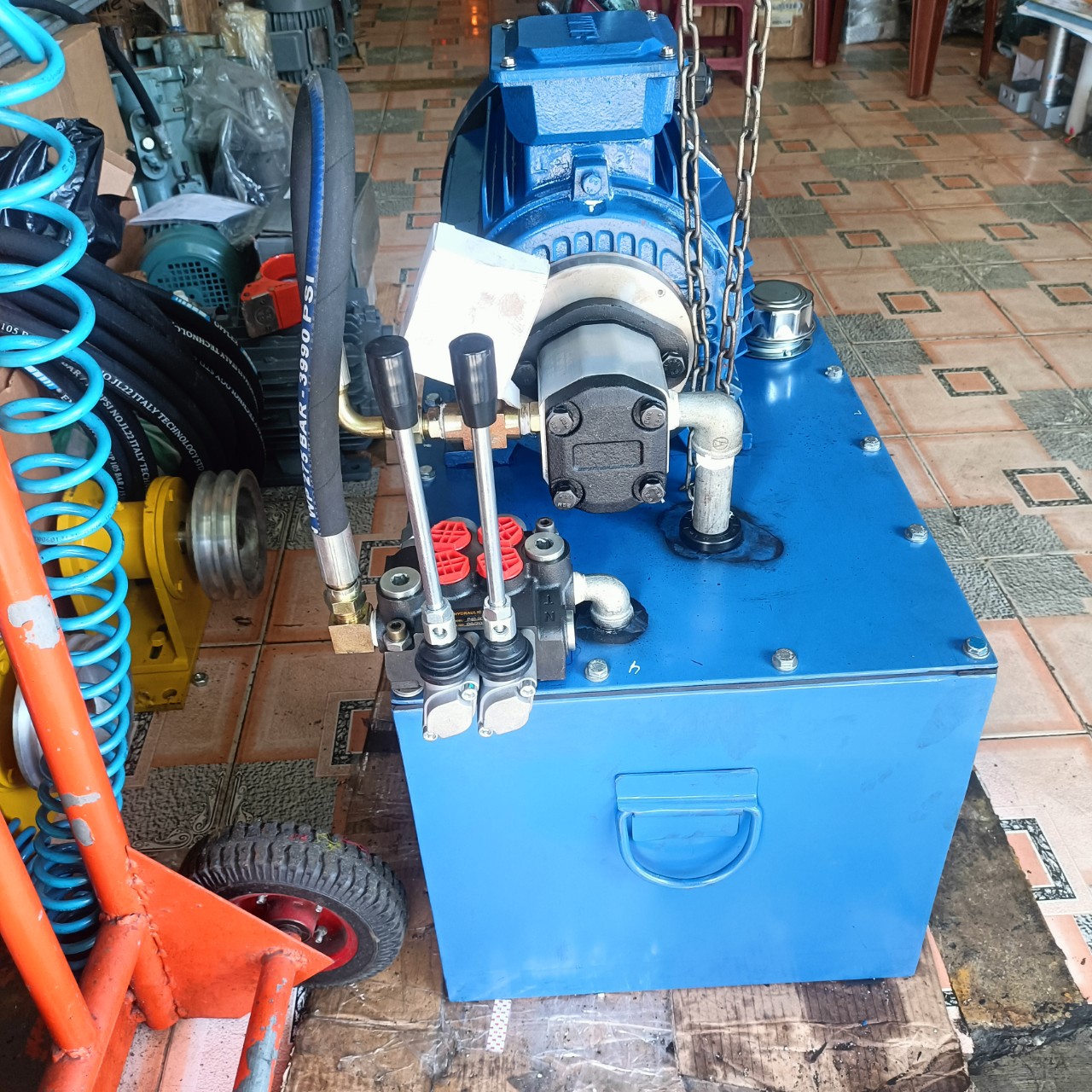 Bộ nguồn thủy lực, Thiết bị nâng hạ thủy lực, Bộ nguồn nâng hạ hàng hóa