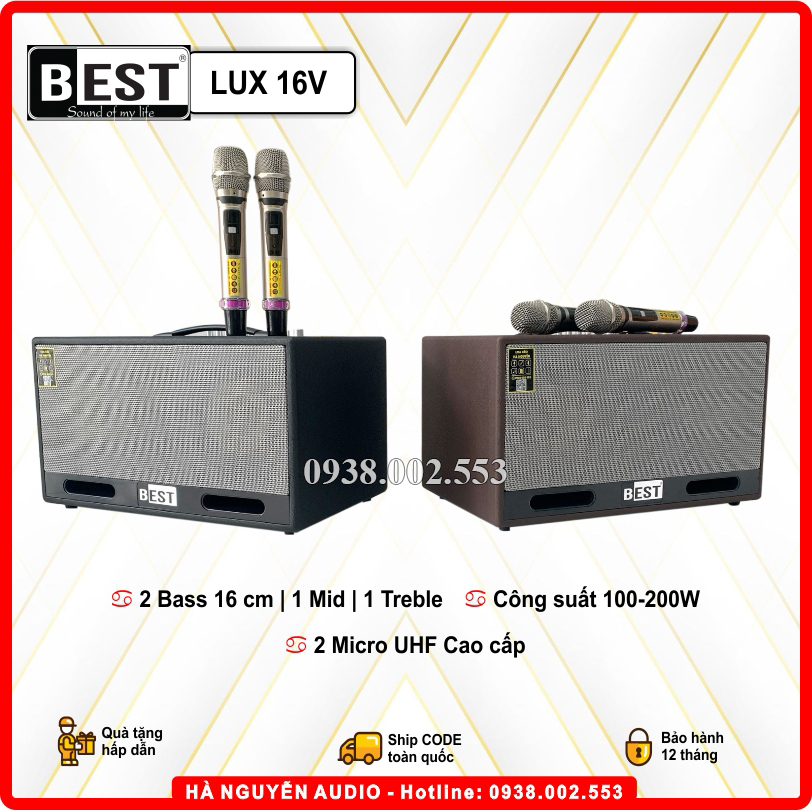 Loa Xách Tay Di Động Best LUX 16V