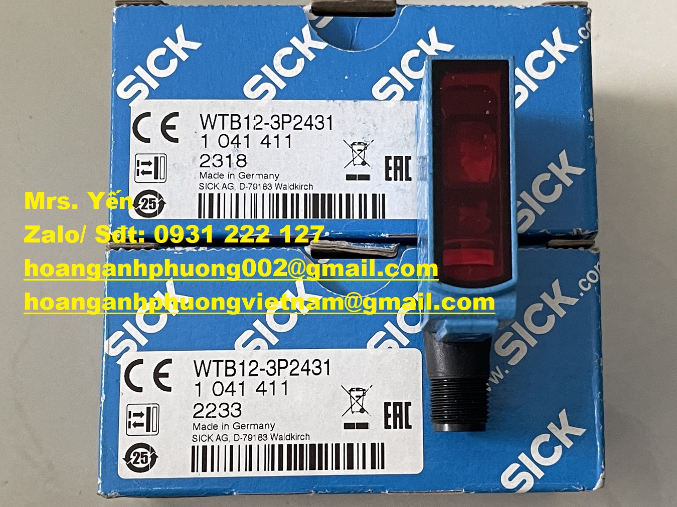 Cảm biến Sick WTB12-3P2431 | Hàng giá tốt, bảo hành 12 tháng