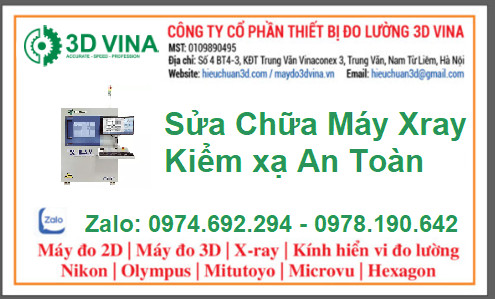 3D VINA - SỬA MÁY X RAY CÔNG NGHIỆP