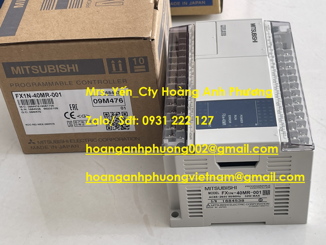 PLC FX1N-40MR-001 Mitsubishi nhập khẩu trực tiếp tại Bình Dương