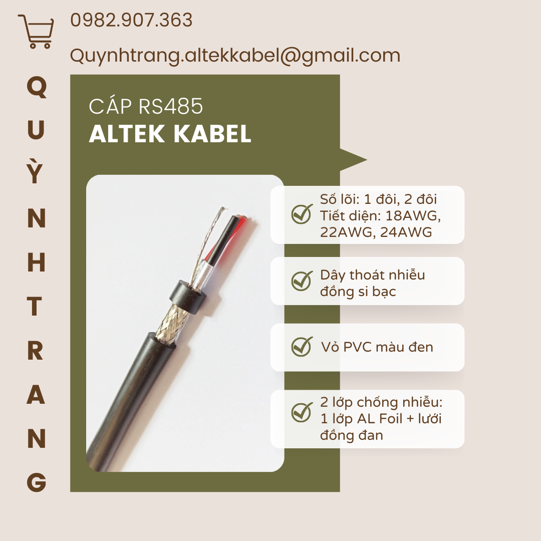 Cáp tín hiệu chống nhiễu HF