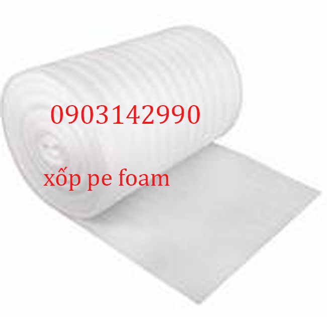 MÚT XỐP PE FOAM DÀY 2MM DÙNG BỌC HÀNG HÓA