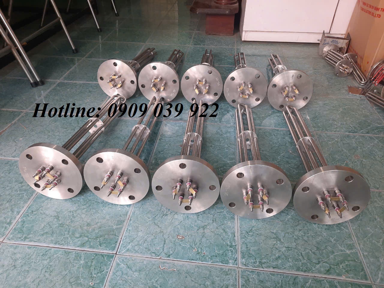 Điện trở đun nước 220v-380v-10kw