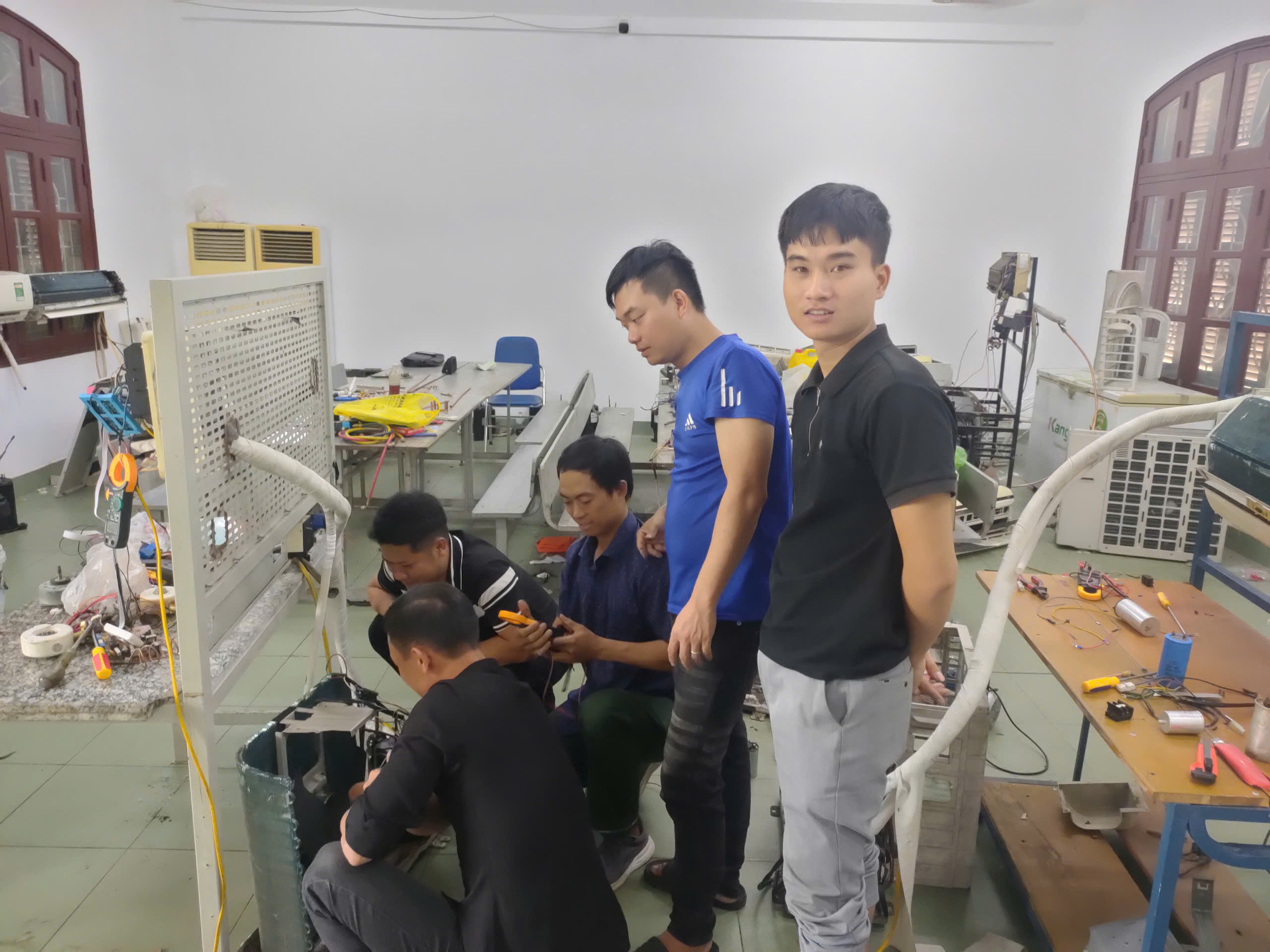 TRƯỜNG CĐ DUYÊN HẢI ĐÀO TẠO CẤP CHỨNG CHỈ ĐIỆN LẠNH TẠI HẢI PHÒNG.