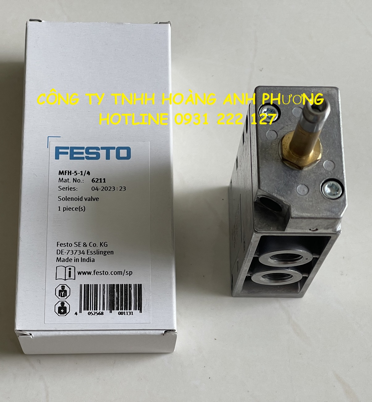 Van MFH-5-1/4 (6211) Festo giá hấp dẫn tại Hoàng Anh Phương