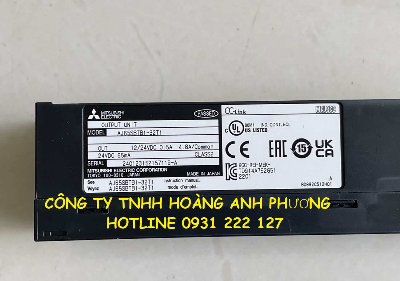 Báo giá ngay Mô đun AJ65SBTB1-32T1 Mitsubishi