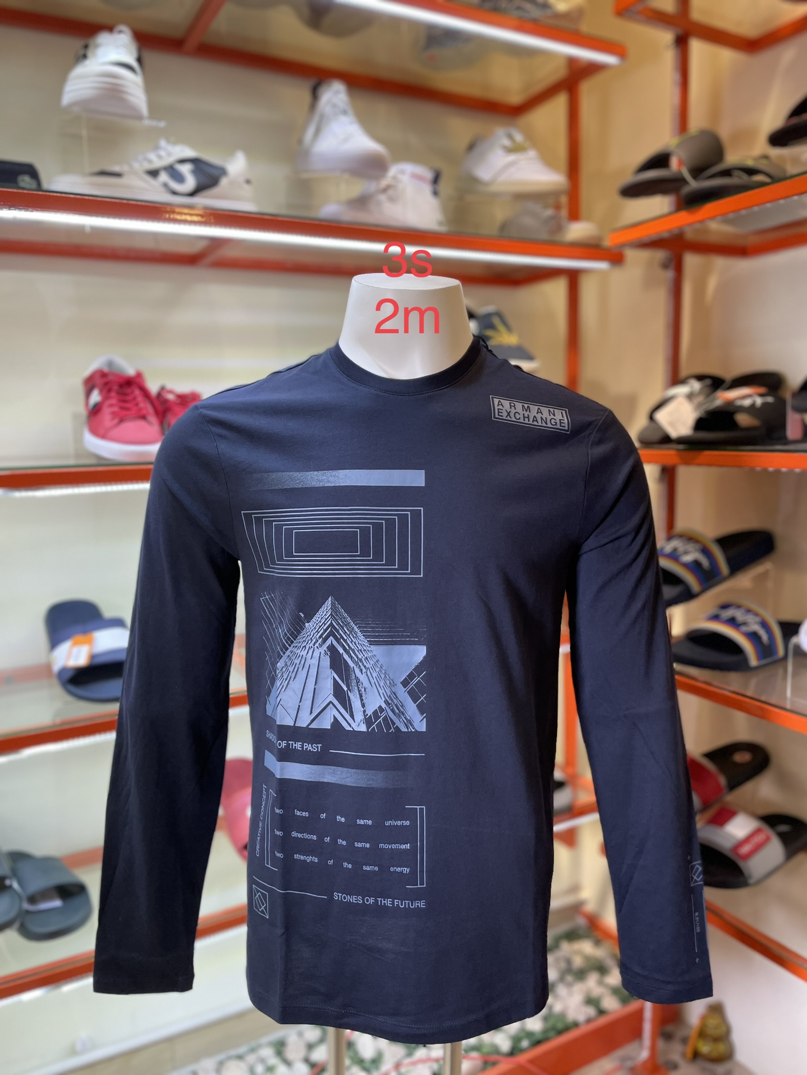 Áo Thun Tay Dài  A/X