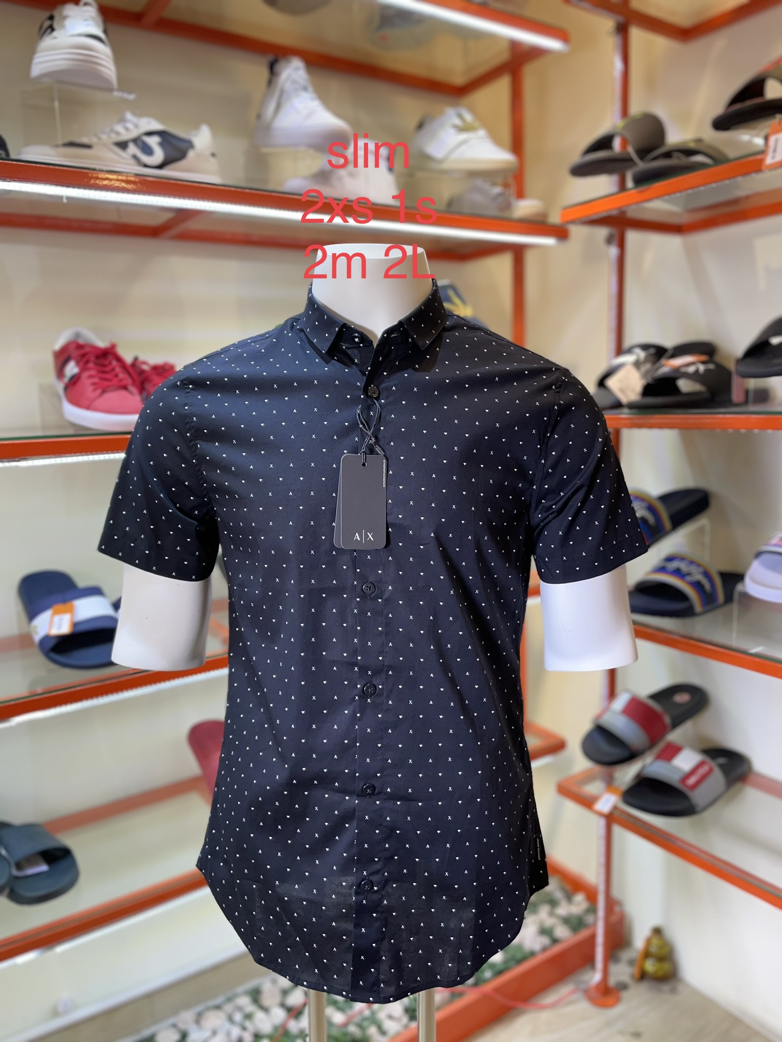 Sơ mi A.X mẫu mới về