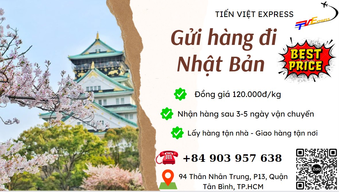 Gửi hàng đi Nhật Bản