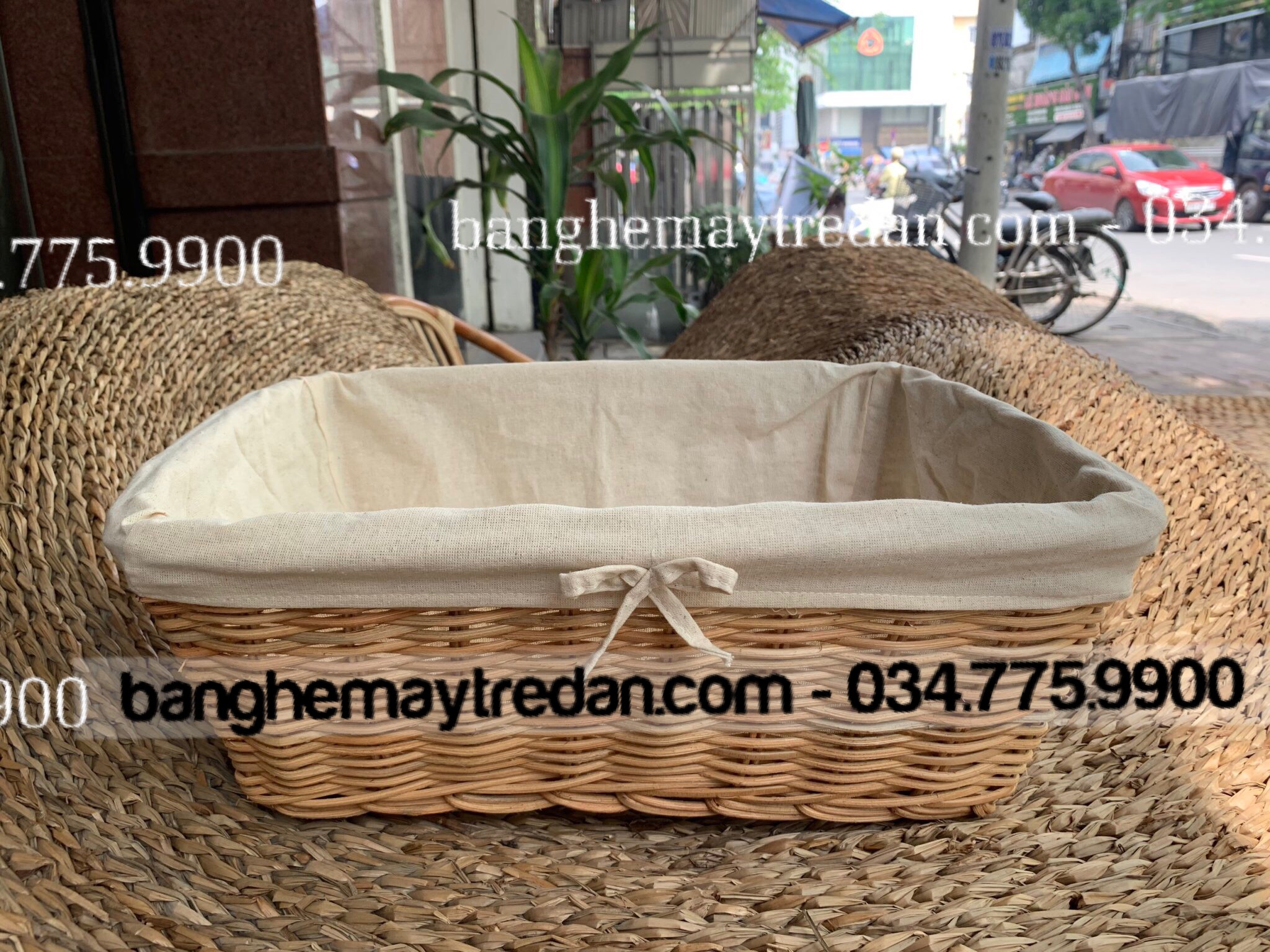 Khay tre tự nhiên