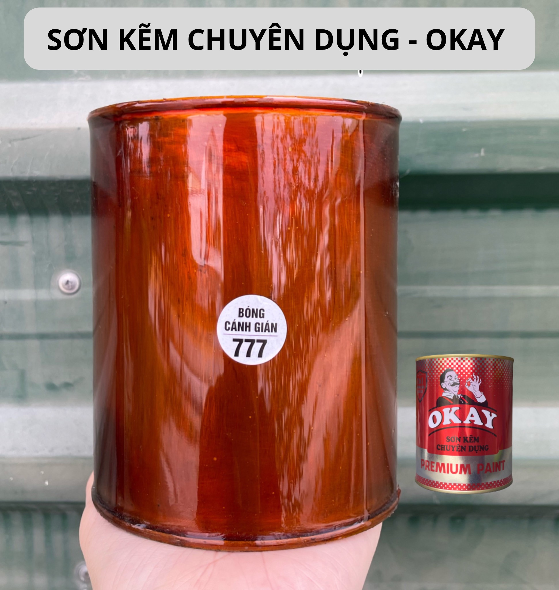 Sơn Kẽm Chuyên Dụng OKAY