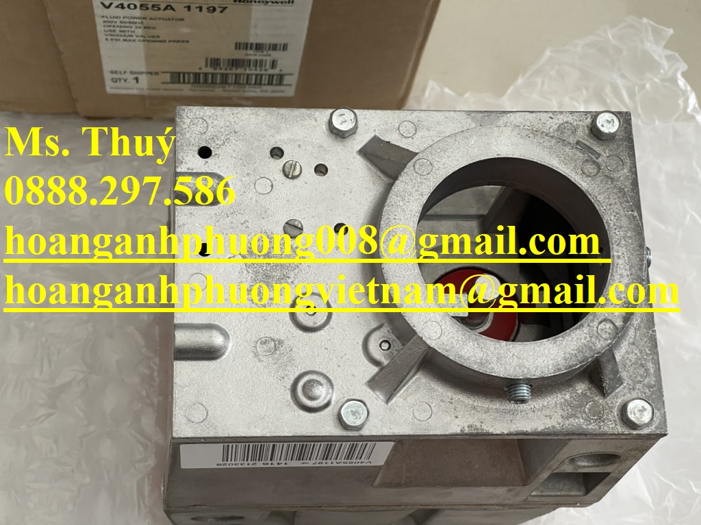 Bộ truyền động Honeywell V4055A 1197 - Hàng mới 100%
