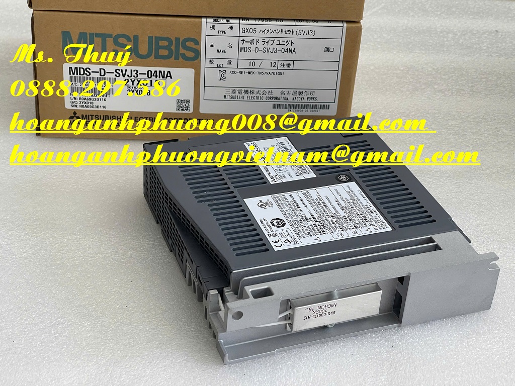 Thiết bị chính hãng - MDS-D-SVJ3-04NA - Bộ điều khiển Mitsubishi